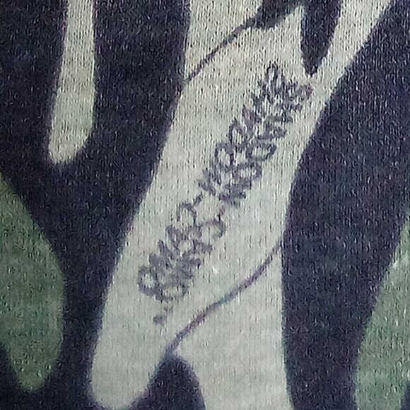 Vintage Jim Teeny Shadow Camouflage Pocket Long Sleeve T-Shirt - Picture 5 of 5